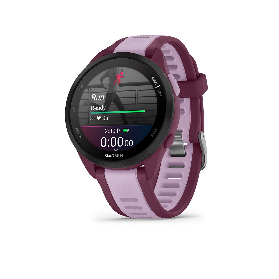 Garmin Forerunner 165 Beere Flieder (c) Garmin Deutschland GmbH (2)