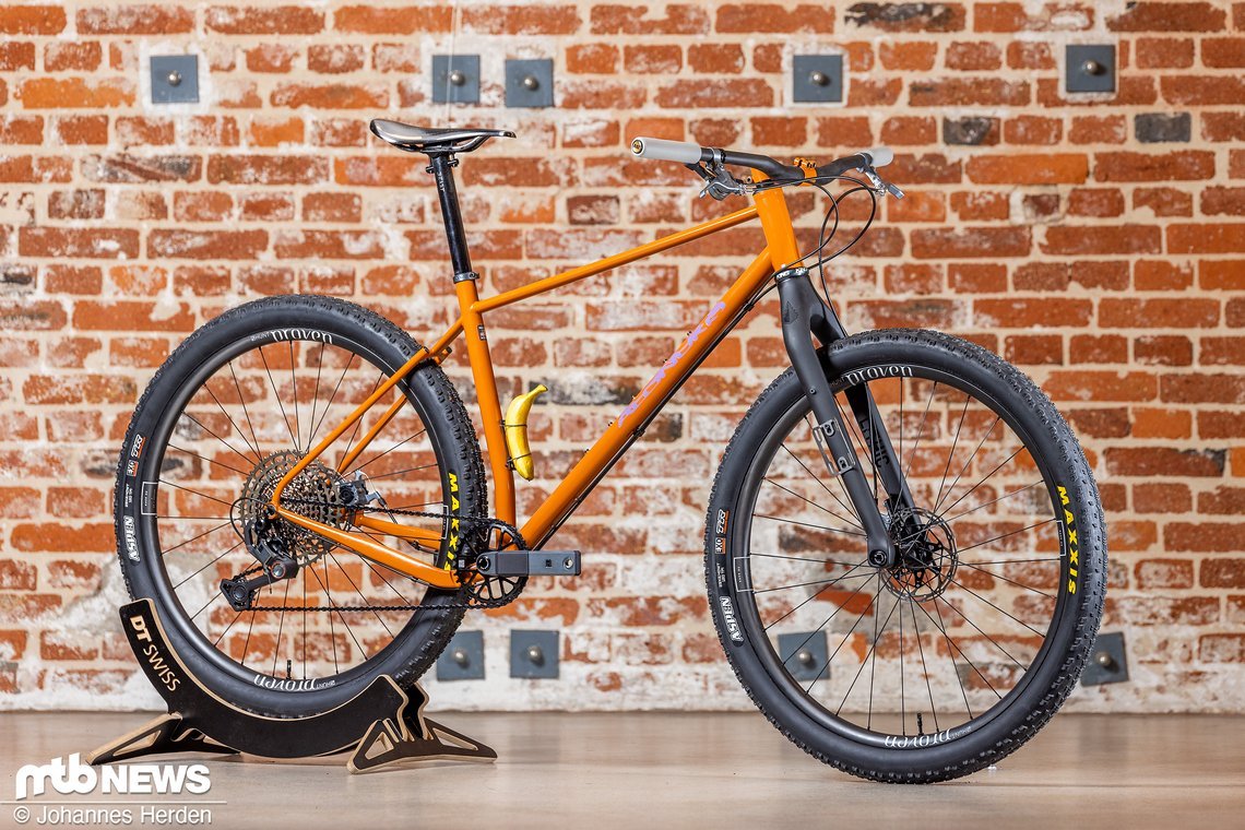 Bei den Craft Bike Days 2024 hatte Johannes Wandinger von Alonukis Fameworks einen Custom Endurance Race Prototyp dabei.