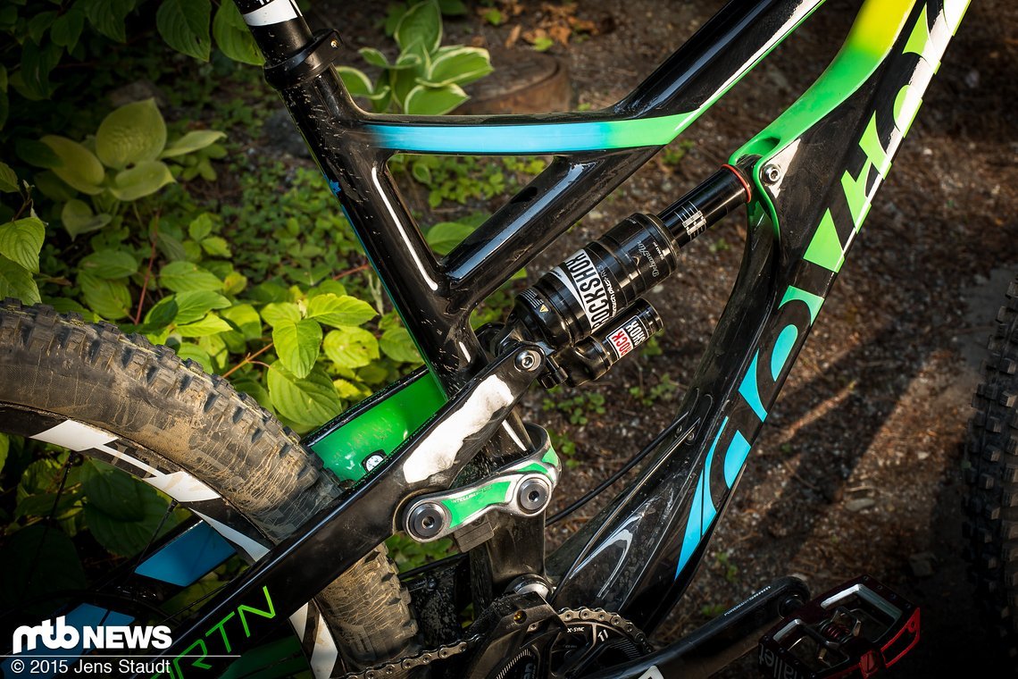 RockShox Monarch am Heck