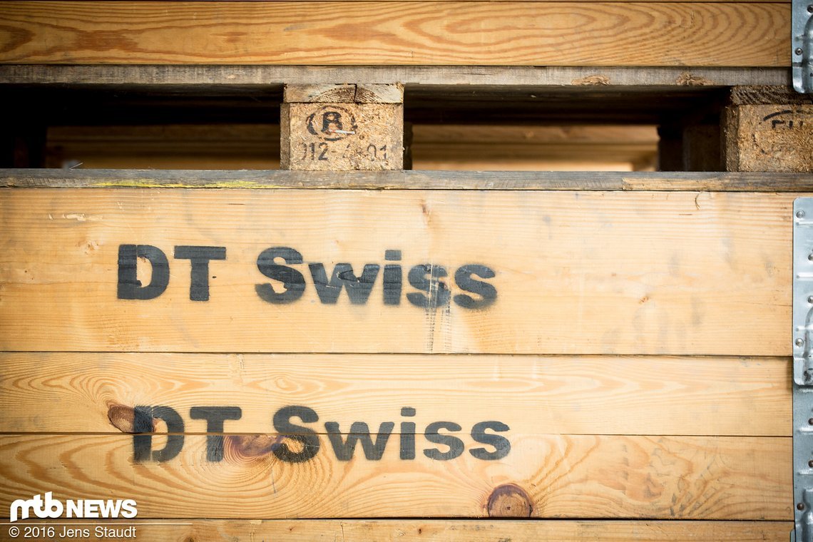 In den Hallen von DT Swiss ...