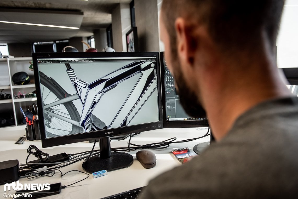 … dann folgt viel Feinarbeit und 3D-Modellierung am Computer.