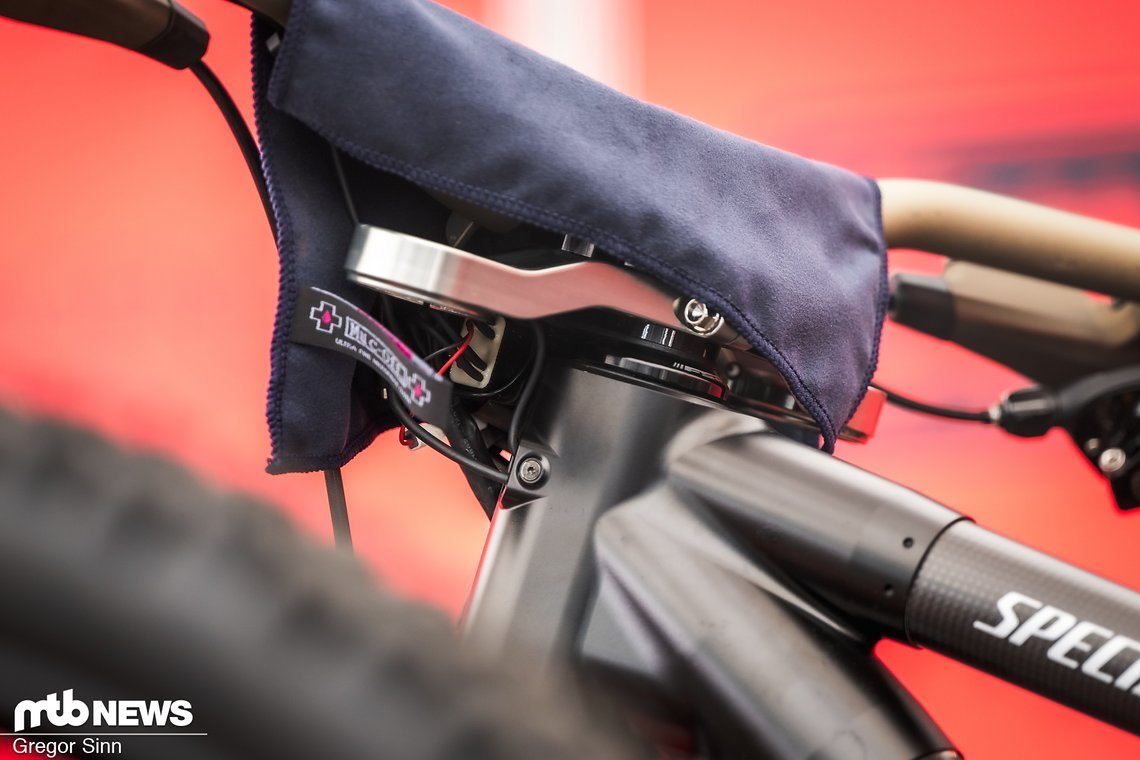 Alles wollte man dann bei Specialized doch nicht fotografiert haben …