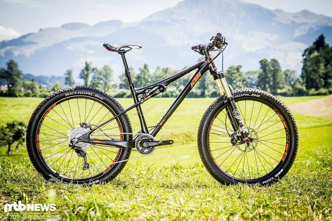 KTM Kapoho - 27.5"+ Fully mit dem gleichen Konzept wie Scarp und Lycan, Aluminiumrahmen