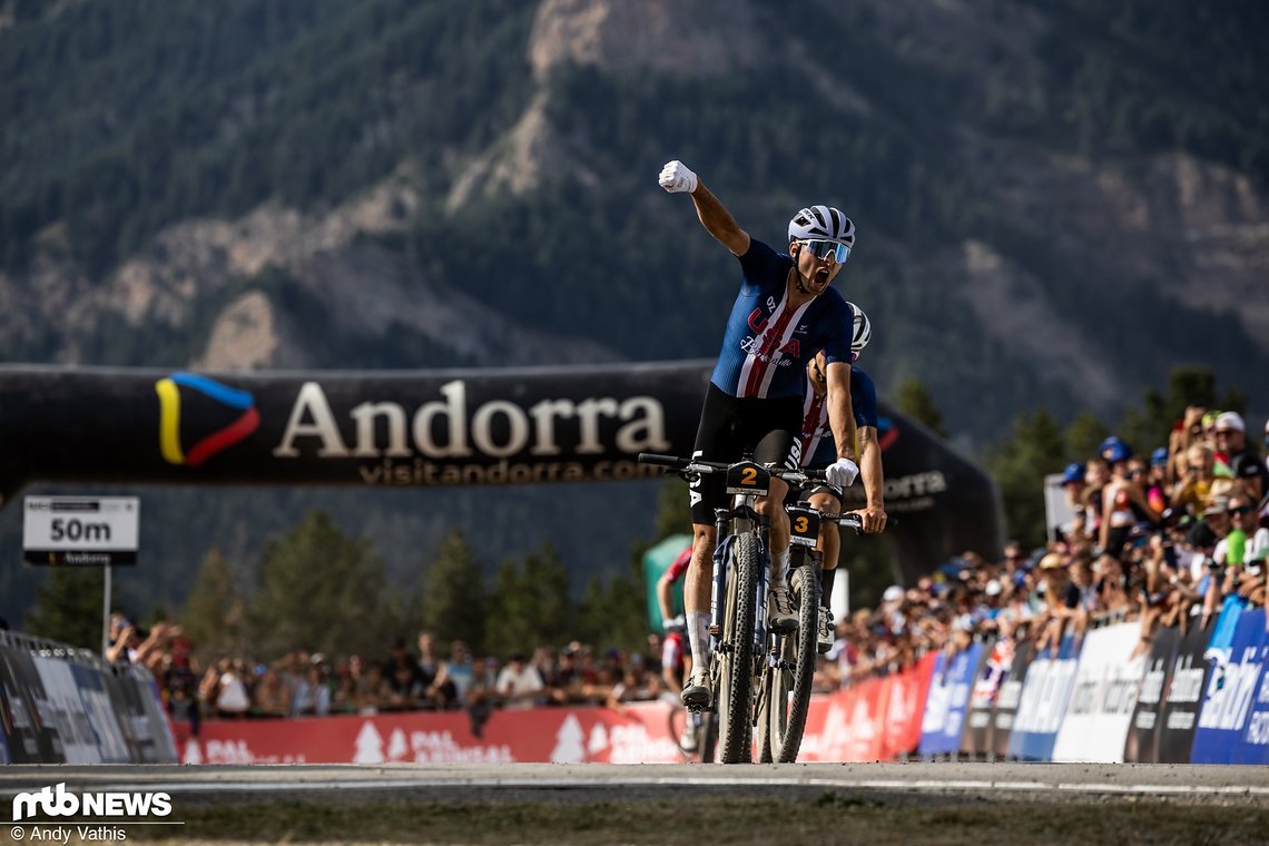 Der Sieg ging aber am Ende an Top-Favorit Riley Amos