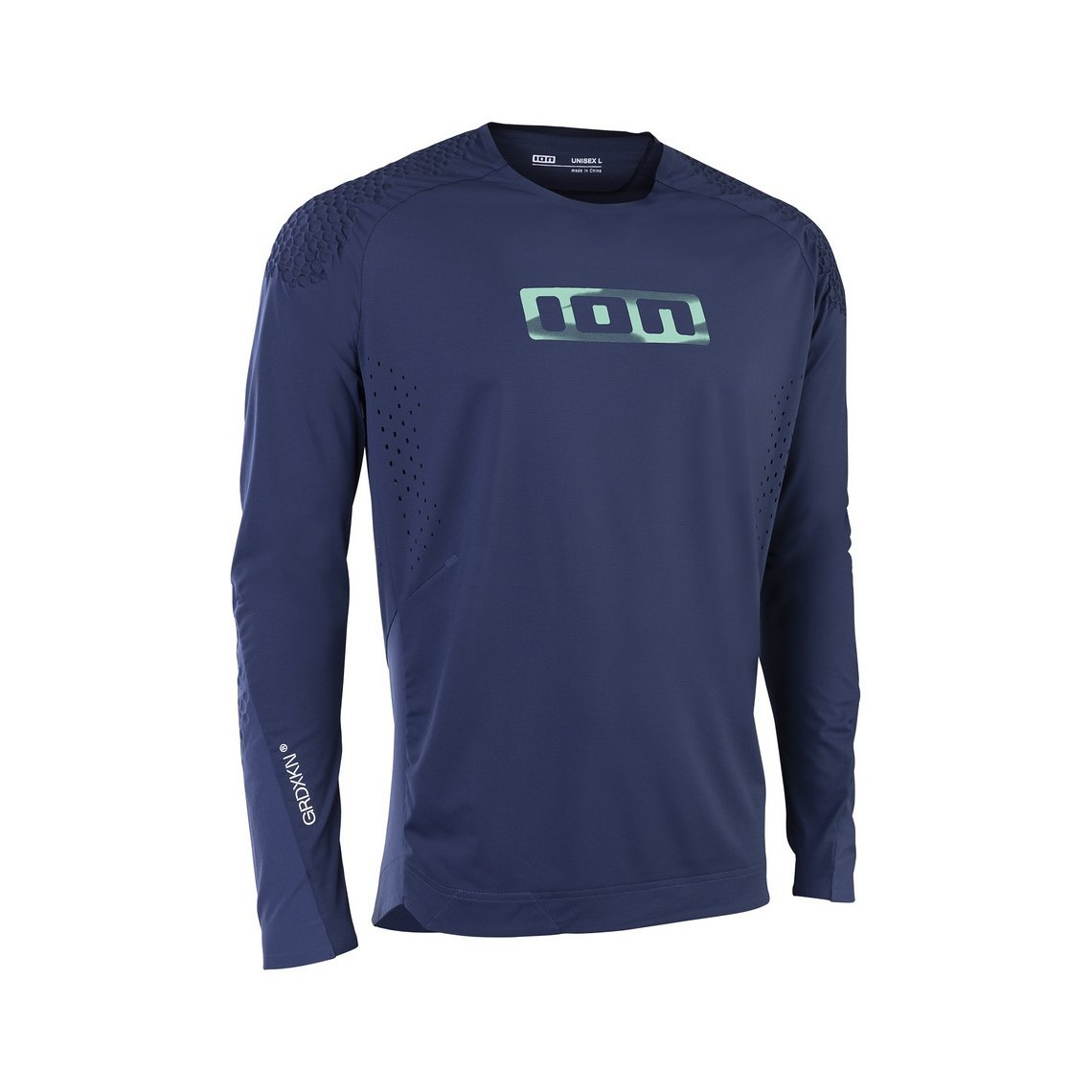 47250-5012 IOB-Bike Jersey GRDXKN® Scrub Select unisex men 01 727 midnight front