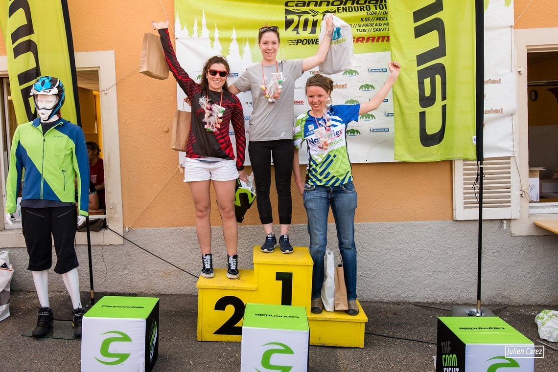 Veronika Brüchle gewinnt bei den Damen © Julien Carez