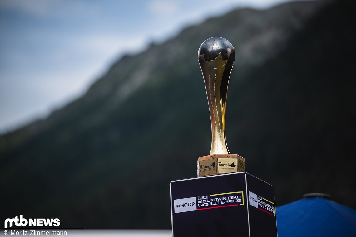 Für diese stattliche Trophäe lohnt es sich, möglichst schnell bergab zu fahren.