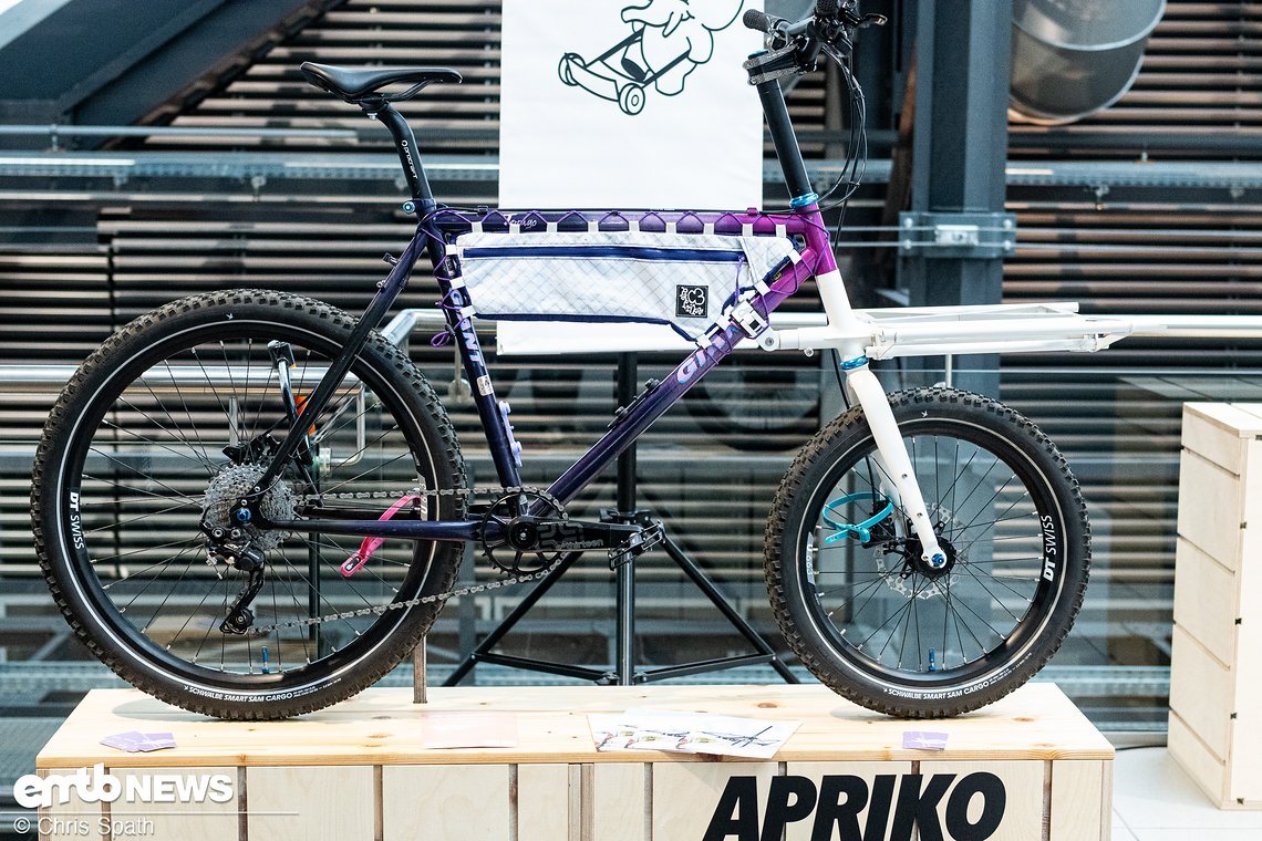 Apriko erlaubt einem, alte 26" Rahmen zu Mini-Cargo-Bikes umzubauen.