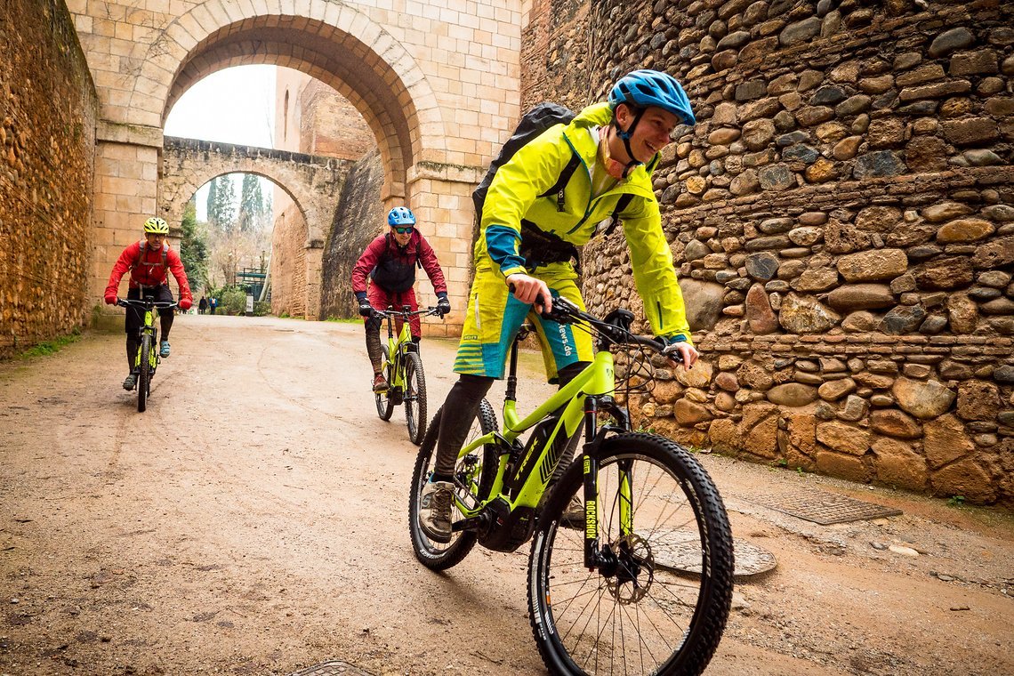 Abschluss der Testfahrt auf der Alhambra