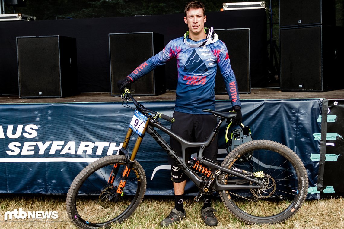 Jasper Jauch hat sich von seinem Daumenbruch beim World Cup in Val di Sole erholt
