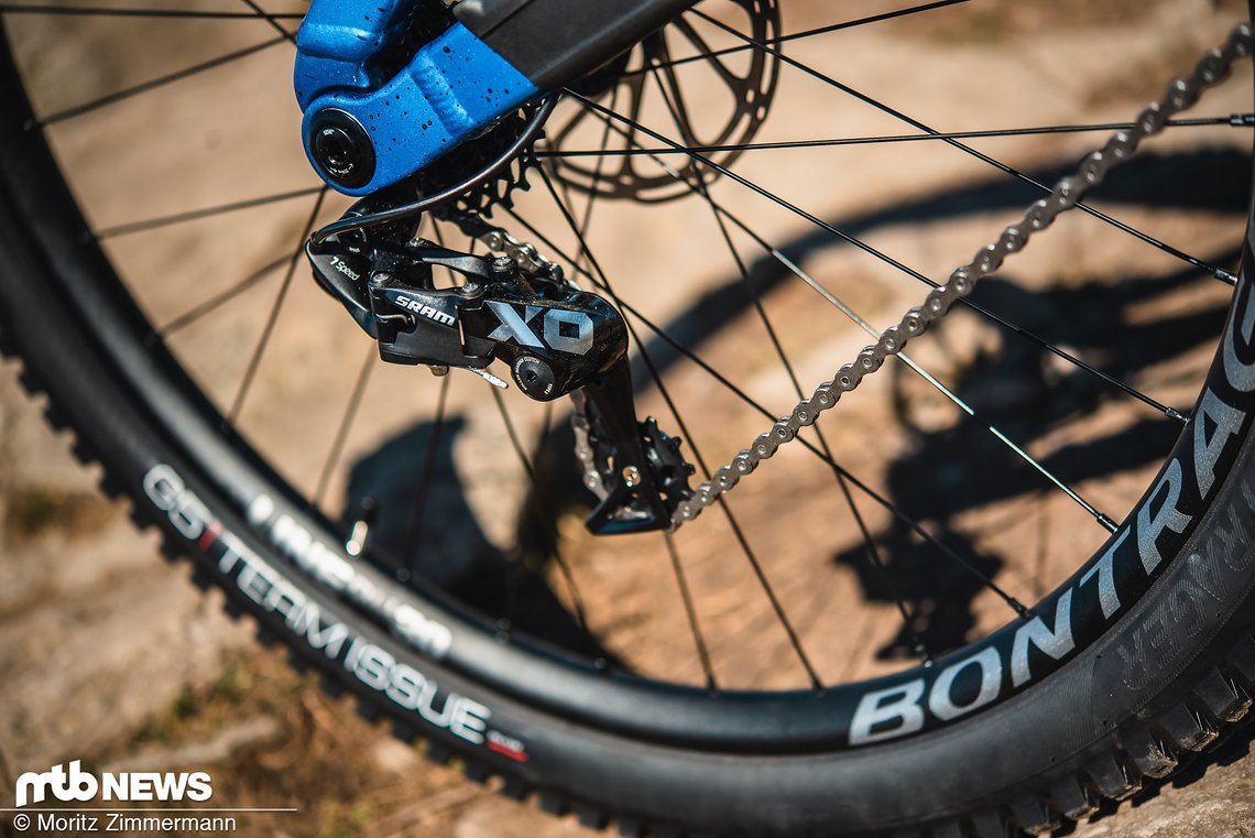 Der SRAM X01 DH-Antrieb ist von kaum einem modernen DH-Bike noch wegzudenken