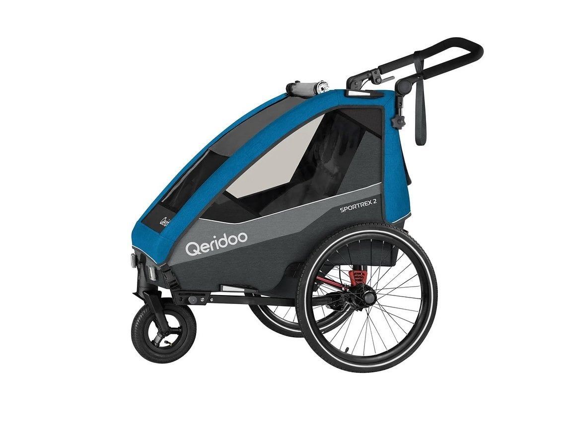 Mit dem Sportrex 2 Limited Edition gibts einen hochwertigen Fahrradanhänger, der auch zuim Buggy umgewandelt werden kann – Kostenpunkt 399 €.