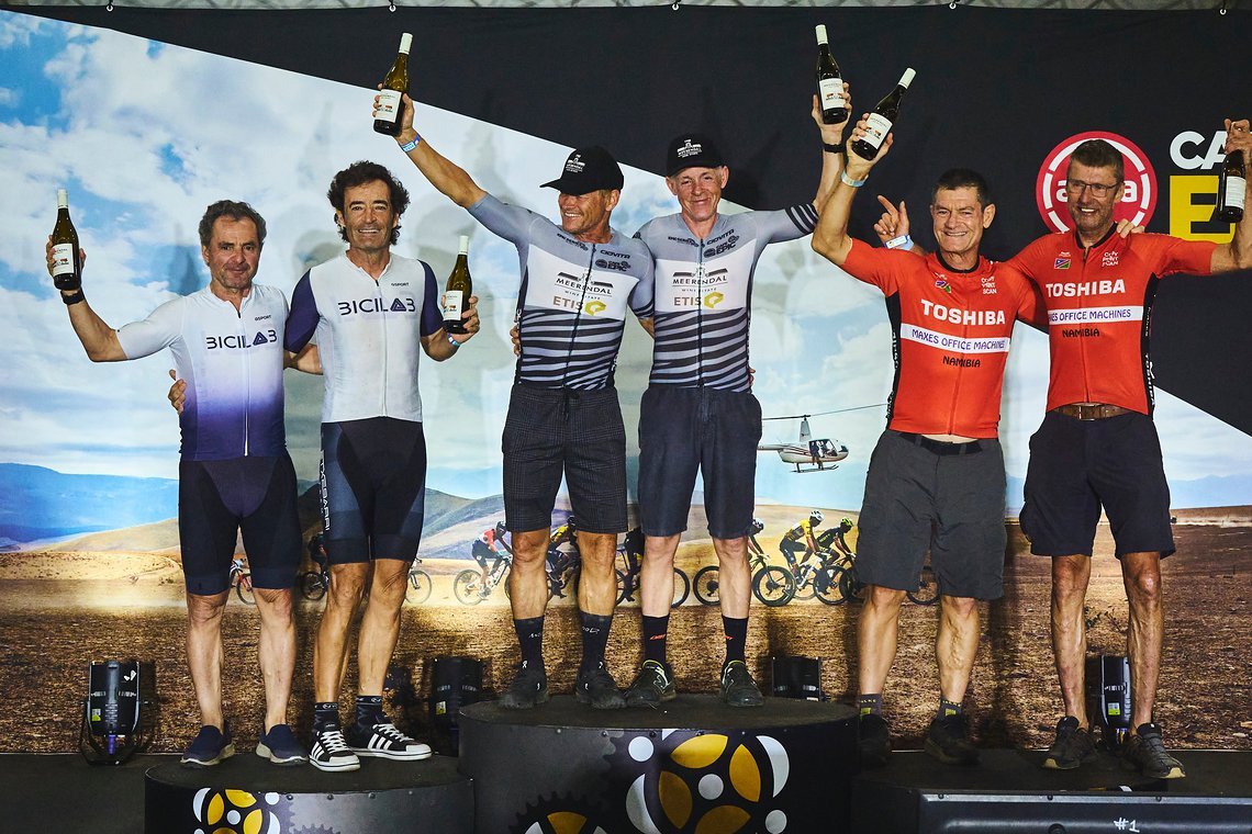 during Stage 1 of the 2025 Absa Cape Epic Mountain Bike stage race held at Meerendal Wine Estate, Cape Town, South Africa on the 17th March 2025. Photo by Michael Chiaretta/Cape Epic
PLEASE ENSURE THE APPROPRIATE CREDIT IS GIVEN TO THE PHOTOGRAPHER A