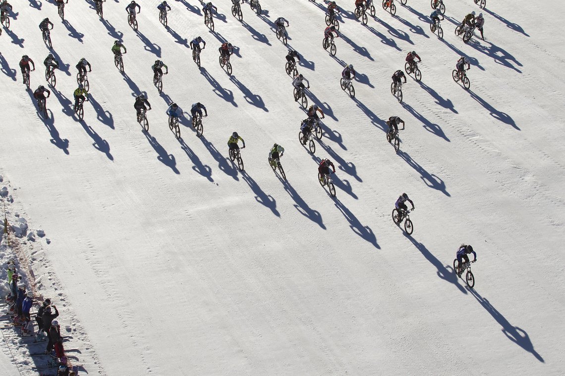 Mountain of Hell in Les Deux Alpes im Jahr 2010.