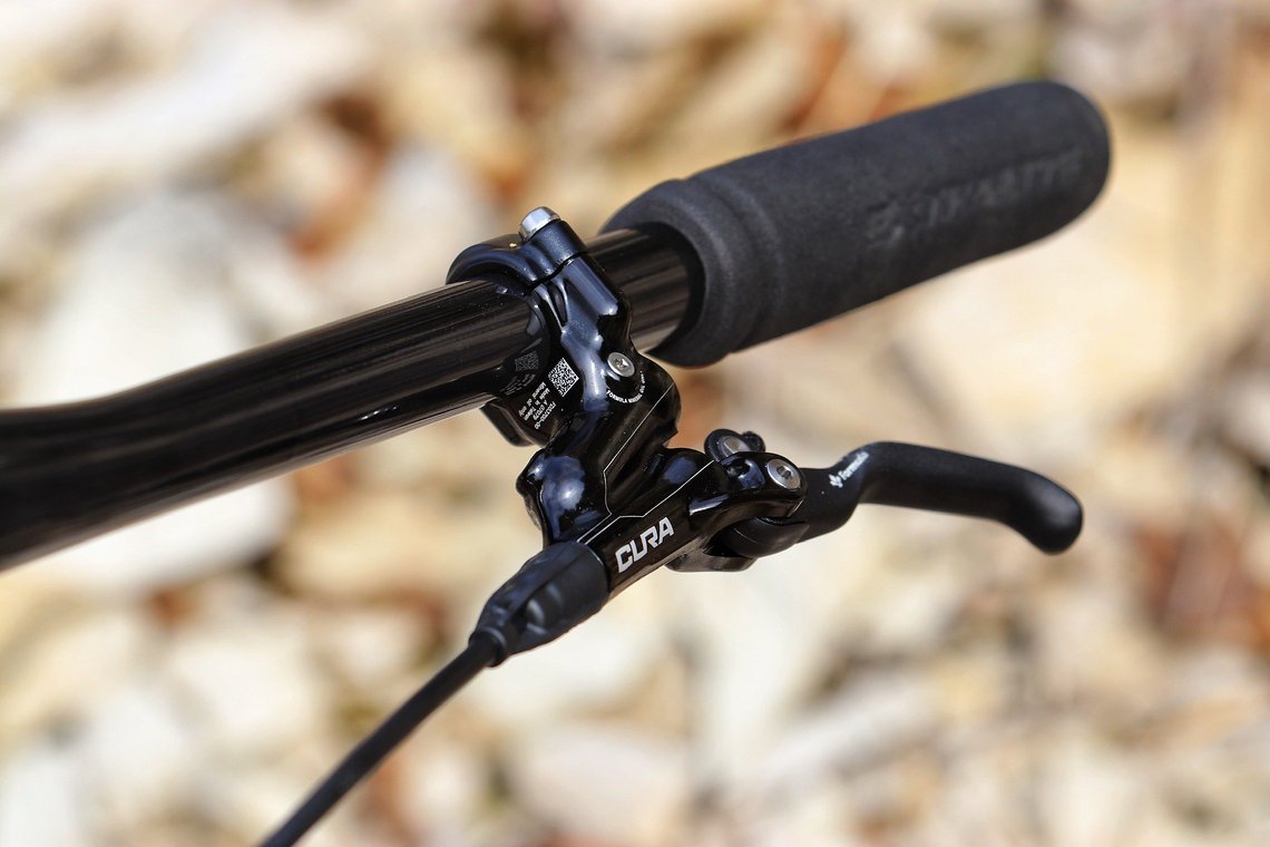 Das Cockpit bleibt dank Singlespeed perfekt aufgeräumt ...