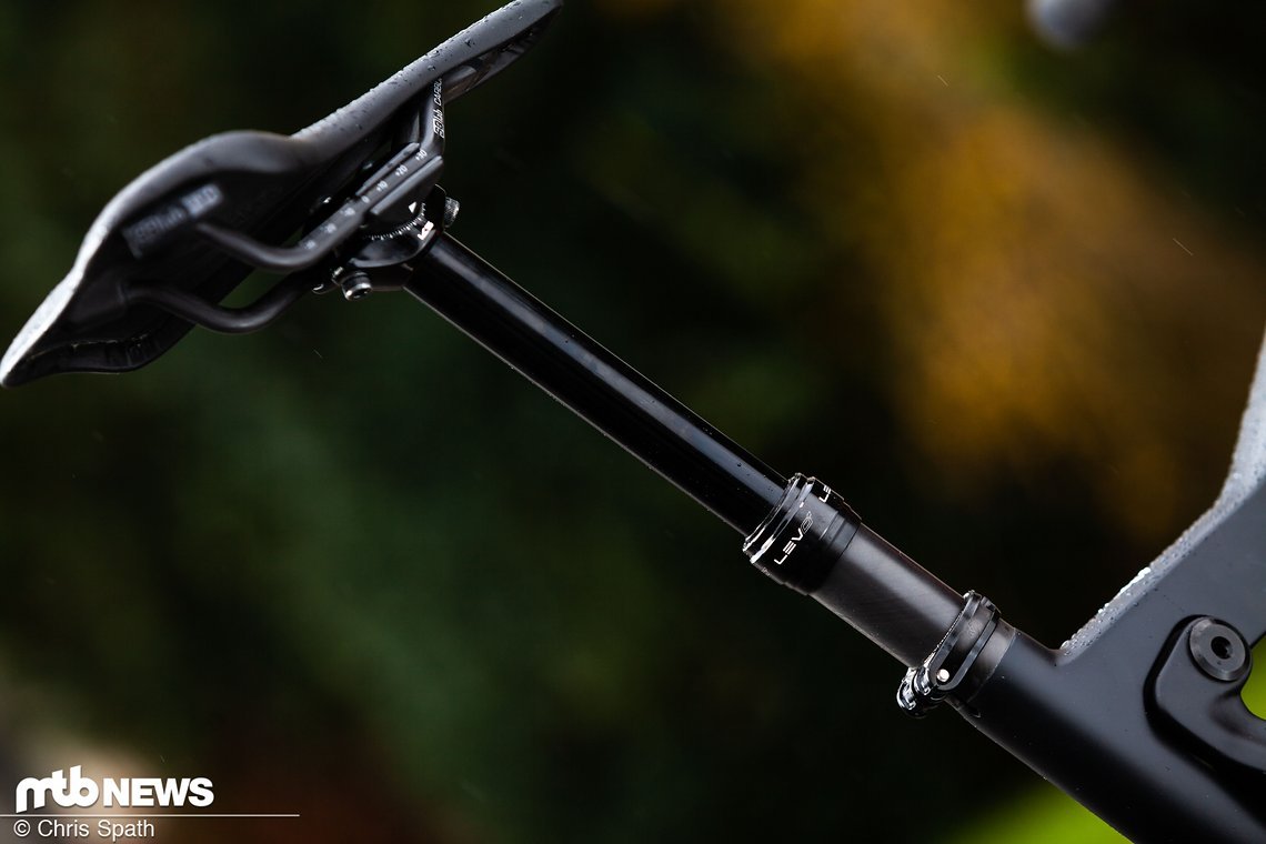 Eine Variostütze an einem XC-Bike ist soweit nichts Ungewöhnliches