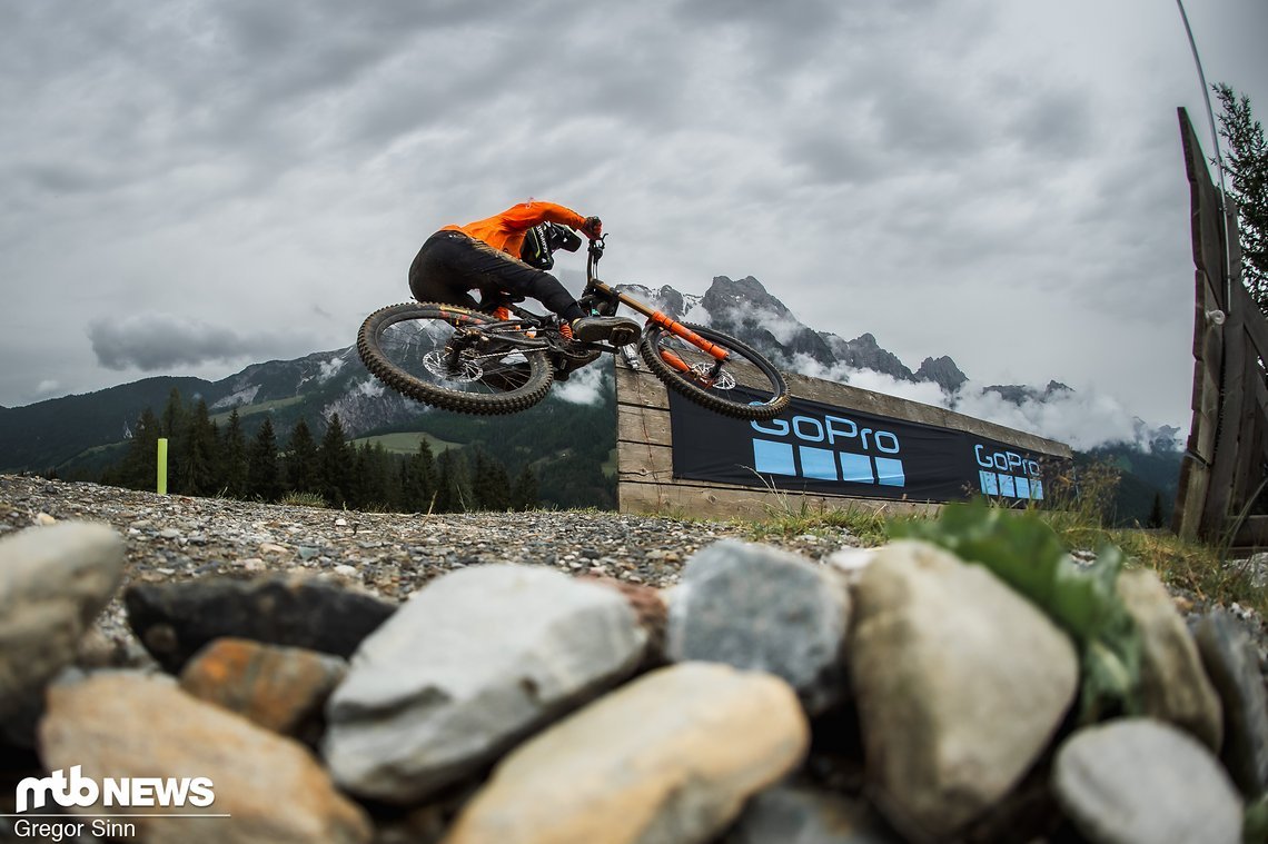 In Leogang stand Danny Hart das letzte Mal auf dem Podium