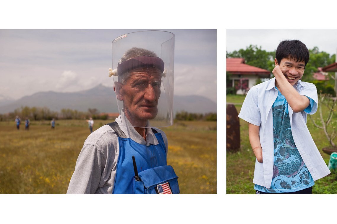 Bilder aus Eriks Projekt „Es lebe der Frieden.“