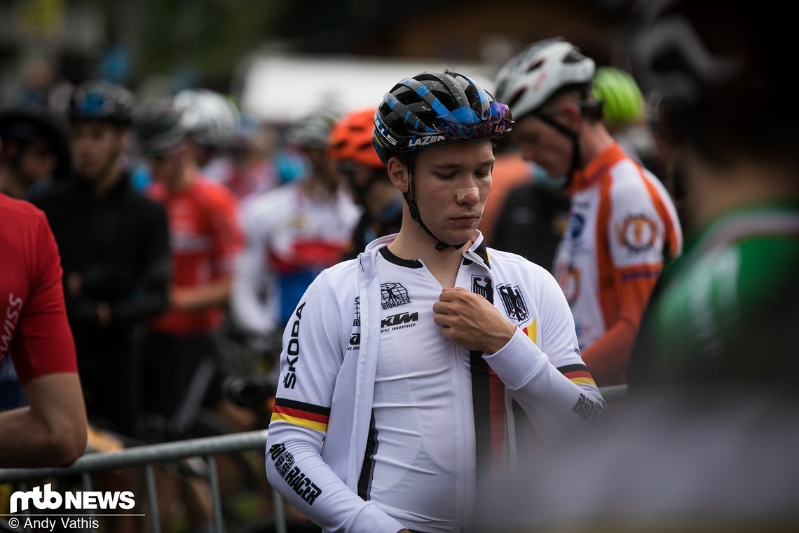 Leon Kaiser wirkt vor dem vierten Weltcup der Saison fokussiert