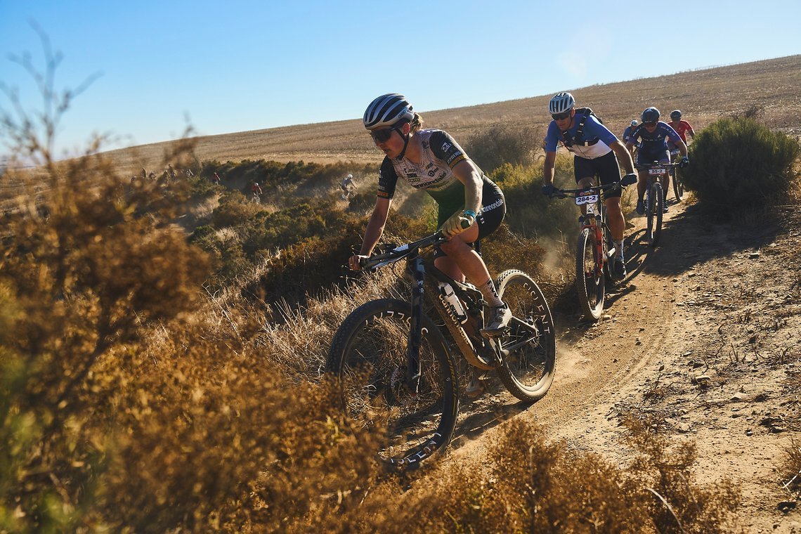 Stefanie WALTER during the Prologue of the 2025 Absa Cape Epic Mountain Bike stage race held at Meerendal Wine Estate, Cape Town, South Africa on the 16th March 2025. Photo by Michael Chiaretta/Cape Epic
PLEASE ENSURE THE APPROPRIATE CREDIT IS GIVEN 