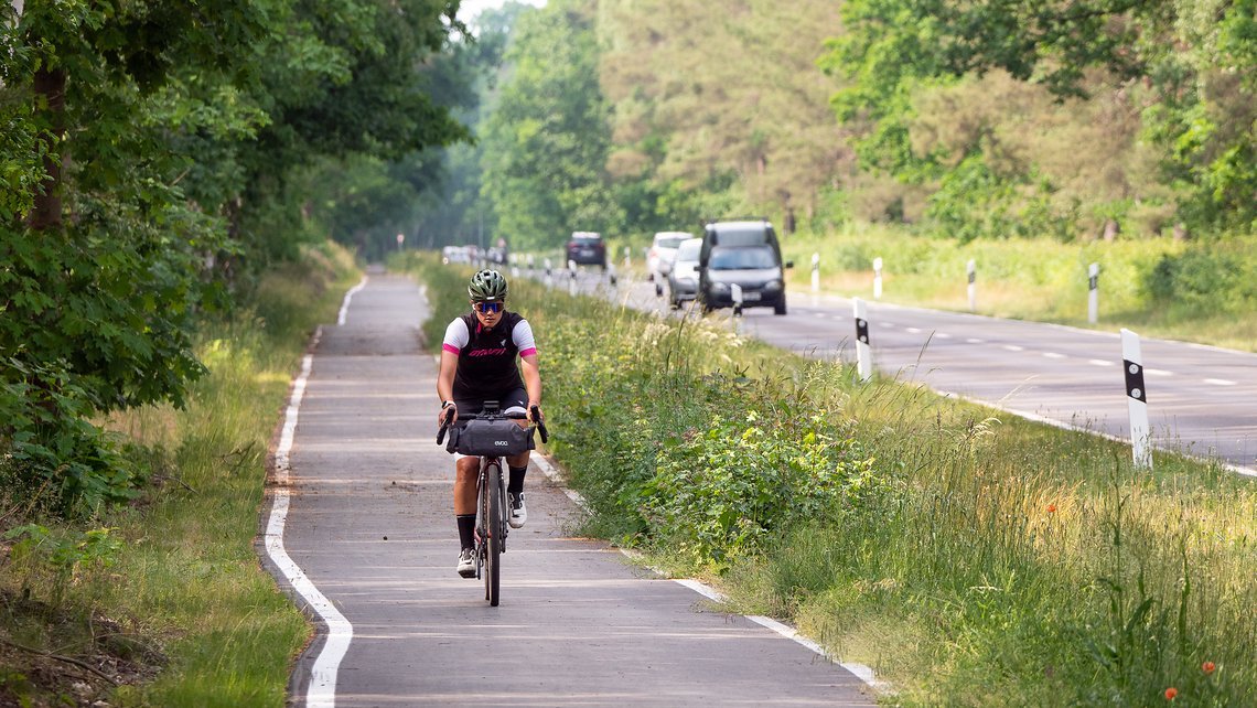 Brandenburg. Viel Land, schöne Radwege und sehr viel Platz.