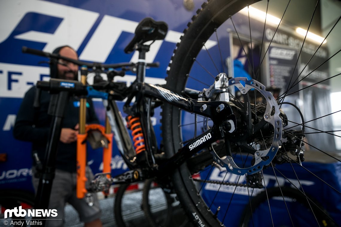 Remi Thirion ist nach einer Verletzungspause wieder mit seinem Giant-Team am Start