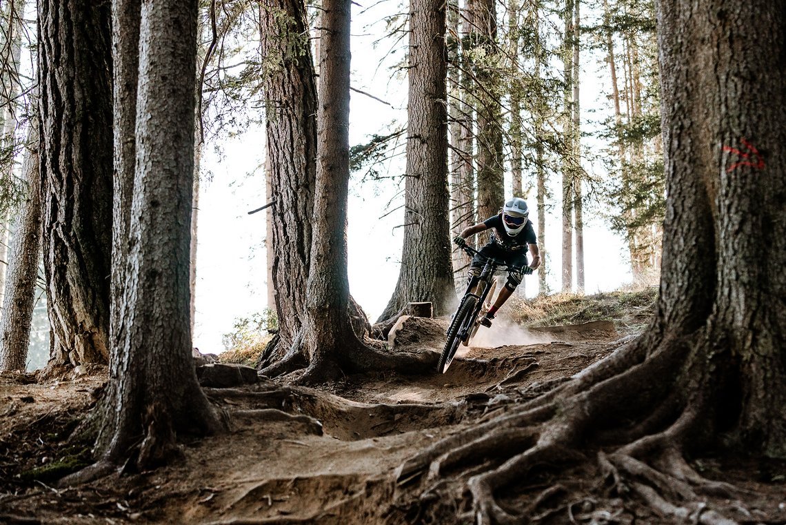 Die Balance des Bikes ist insgesamt sehr stimmig