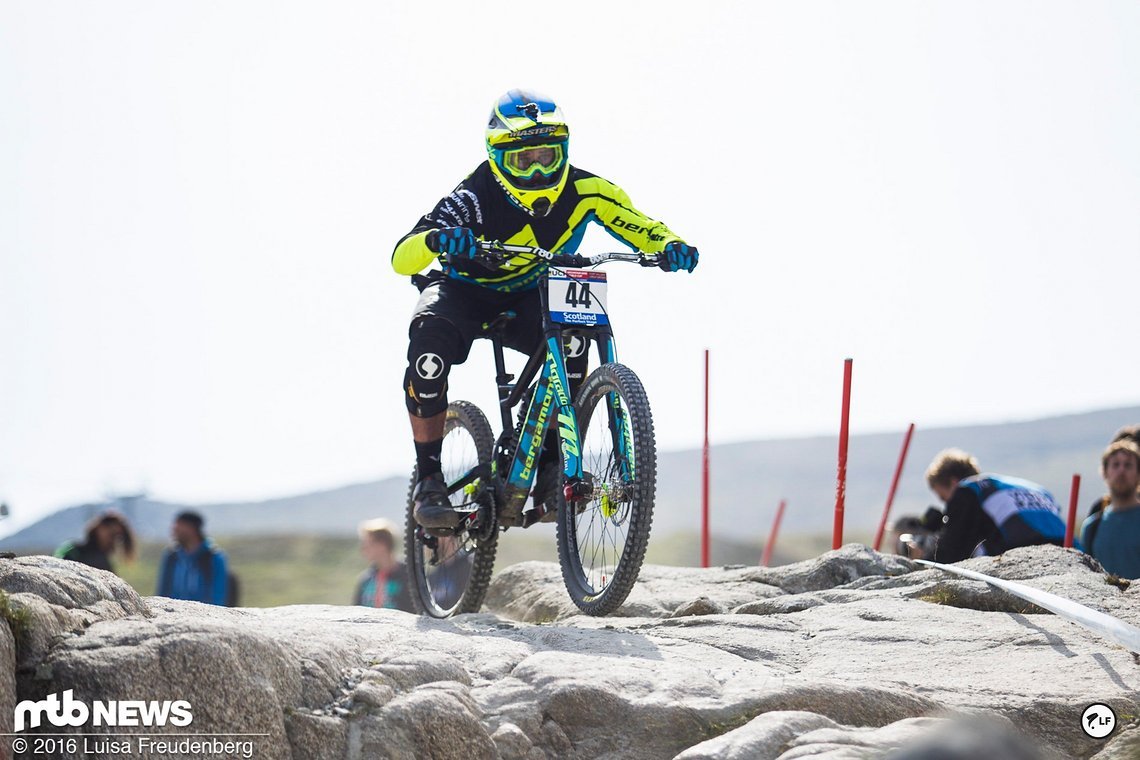Ed Masters qualifizierte sich so gut wie noch nie in seiner Karriere, stürzte im Finale mehrfach