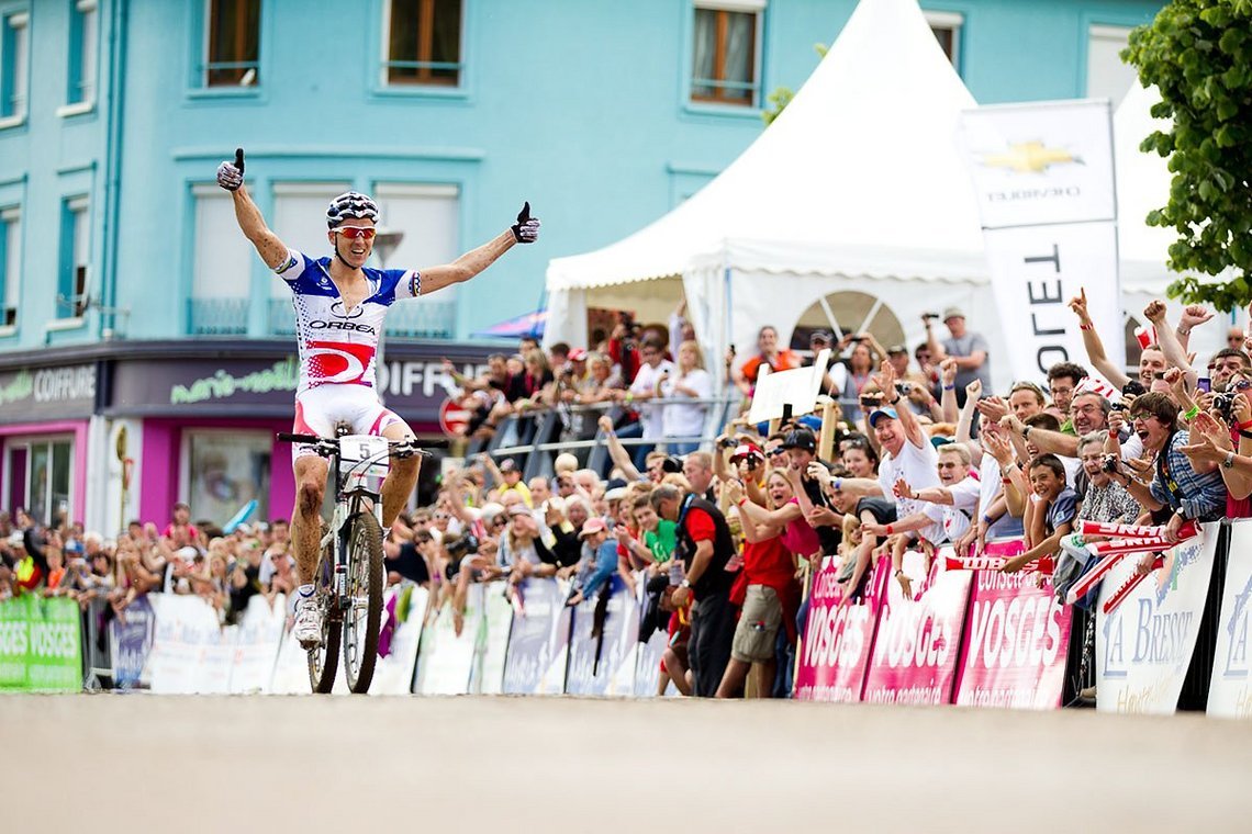 Beim letzten Weltcup in La Bresse 2012 siegte Julien Absalon