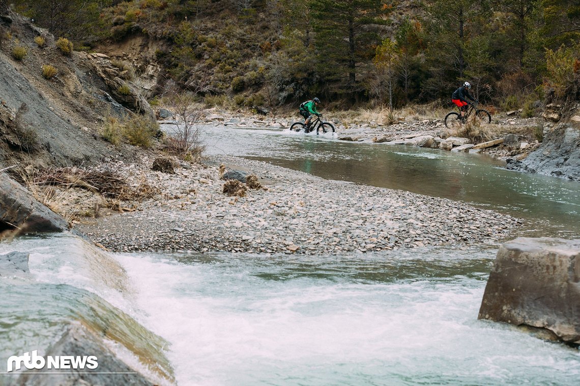 ...regelmäßige Flussüberquerungen jedoch schon