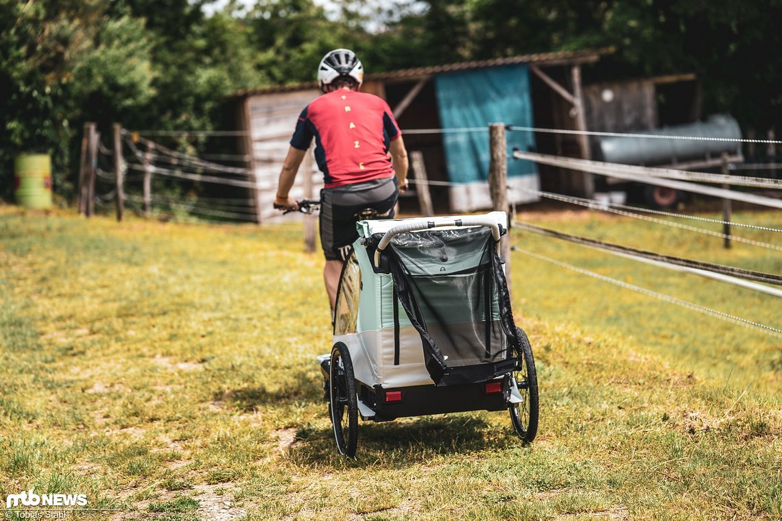 Ob voll oder wenig beladen: Das Fahrwerk des Leggero Vento R hinterlässt einen insgesamt guten Eindruck