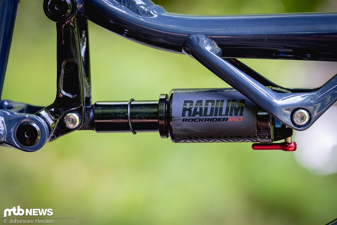 Dabei ist der Radium extra "Rockrider Tuned".