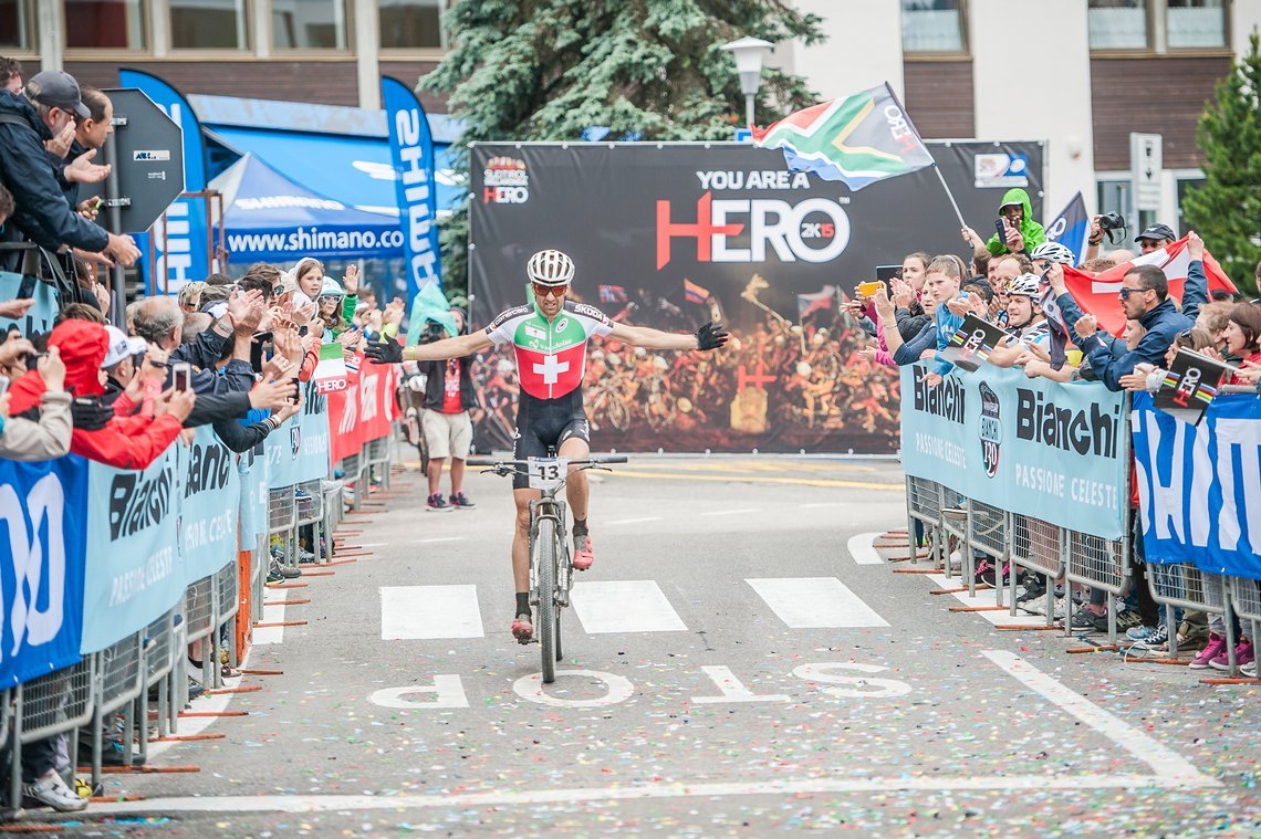 Christoph Sauser holt bei seinem letzten Rennen in seiner bemerkenswerten Karriere nochmal Silber.