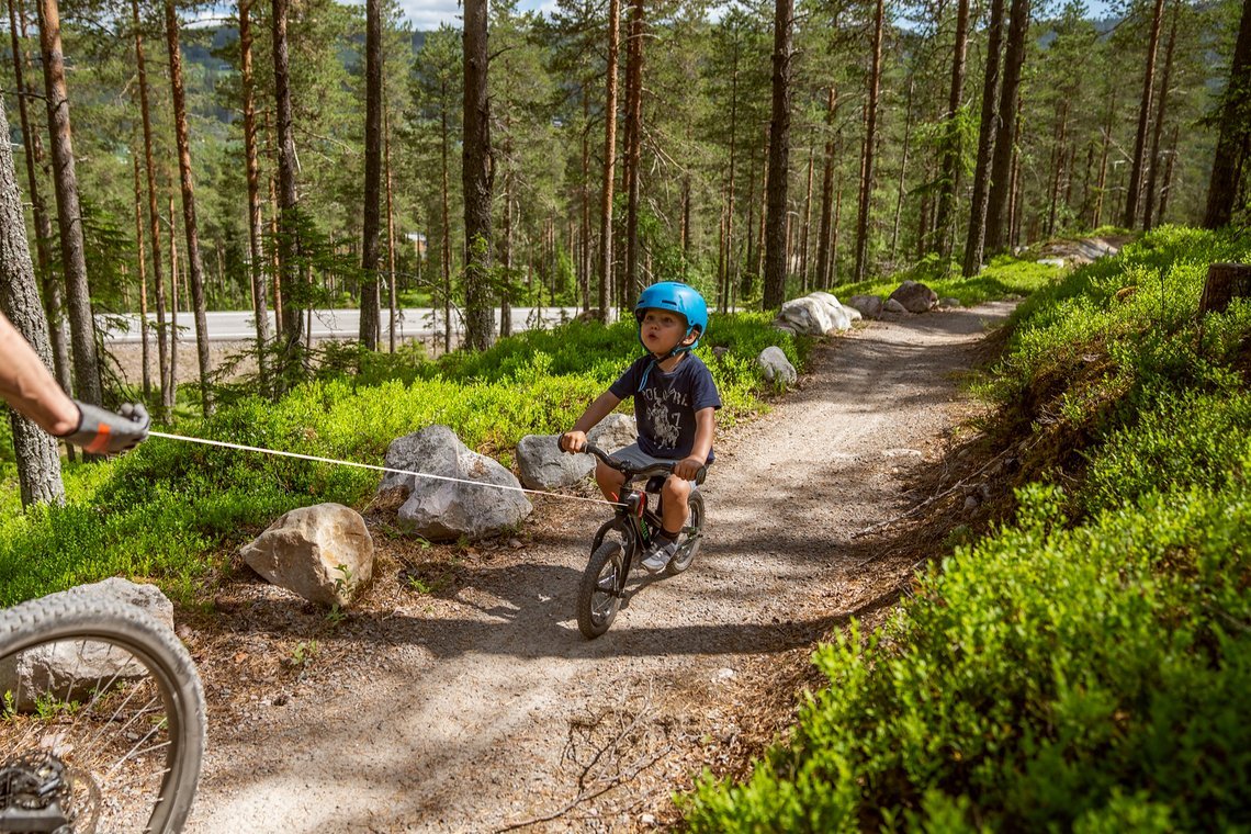 Für die kleinen Radfahrer ist dies sicherlich eine sinnvolle Unterstützung