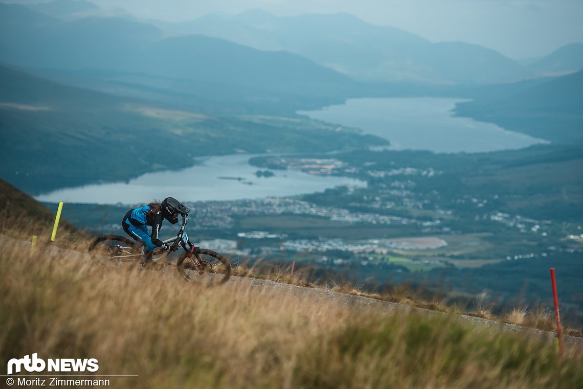 Für die Nachwuchs-Kategorien zeigte sich Fort William von seiner besten Seite.