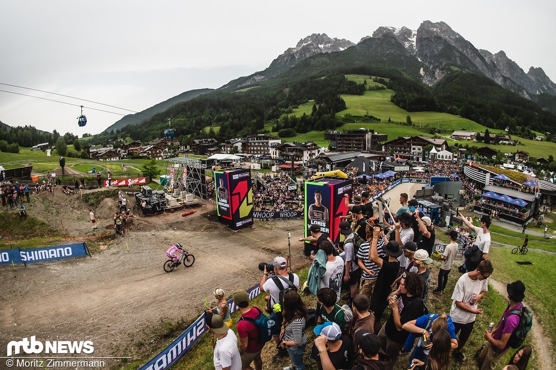 Loris Vergier kam im Waldstück einfach nicht mehr in sein Pedal rein