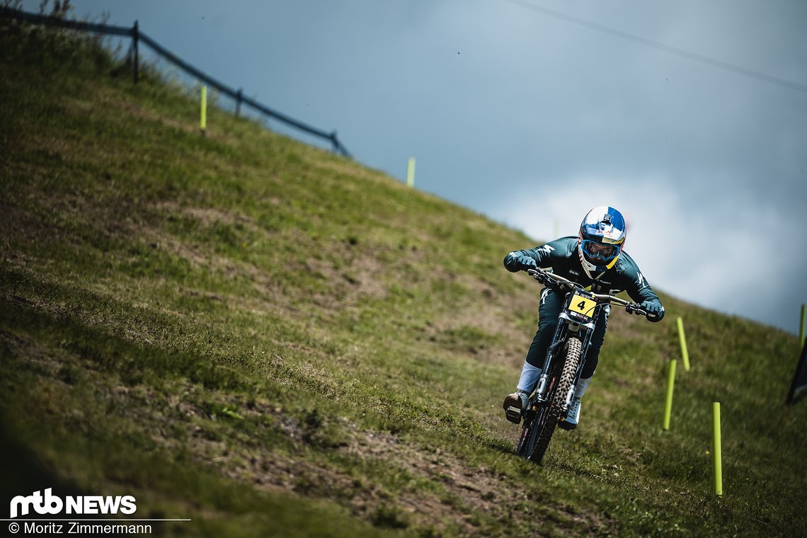 Finn Iles sah das ganze Wochenende über extrem schnell und fest entschlossen aus