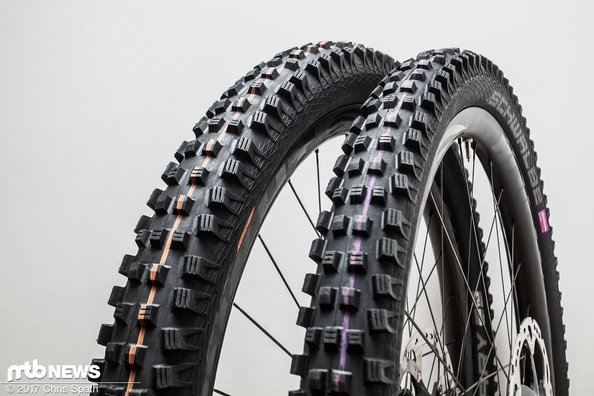 Wir hatten die Möglichkeit, die brandneuen Schwalbe Addix-Gummimischungen im direkten Vergleich zu den altbekannten Compounds zu testen Wir hatten die Möglichkeit, die brandneuen Schwalbe Addix-Gummimischungen im direkten Vergleich zu den altbekannten Compounds zu testen