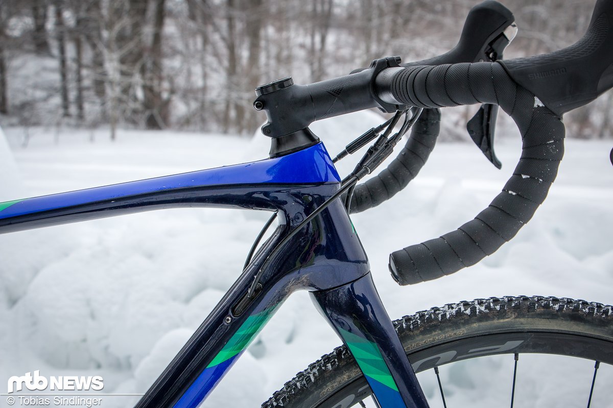 Die Geometrie des Mission CX 7000 ist sehr sportlich Die Geometrie des Mission CX 7000 ist sehr sportlich
