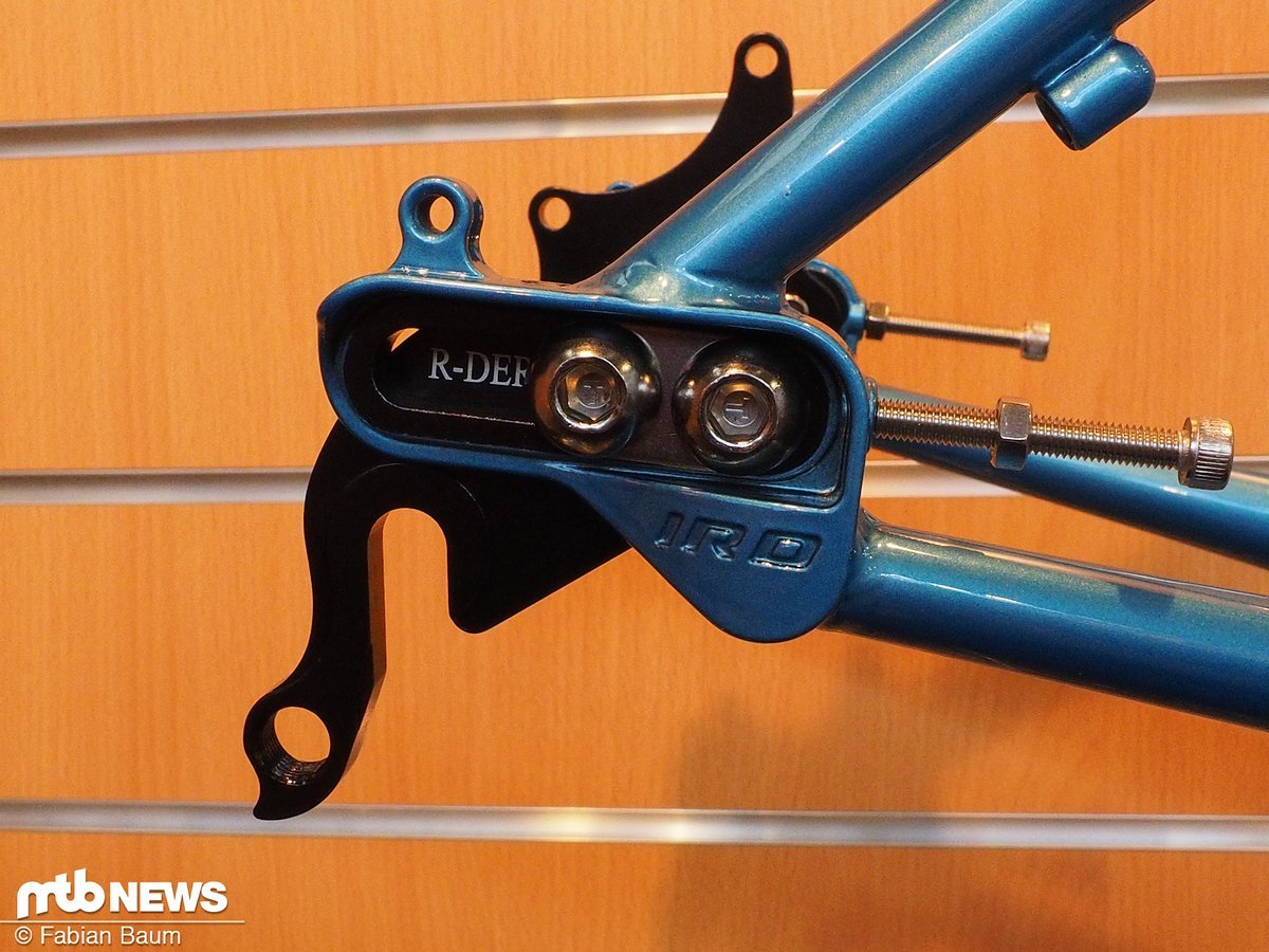 Neue IRD-Ausfallenden erlauben Setups mit Singlespeed sowie Naben- oder Kettenschaltung Neue IRD-Ausfallenden erlauben Setups mit Singlespeed sowie Naben- oder Kettenschaltung