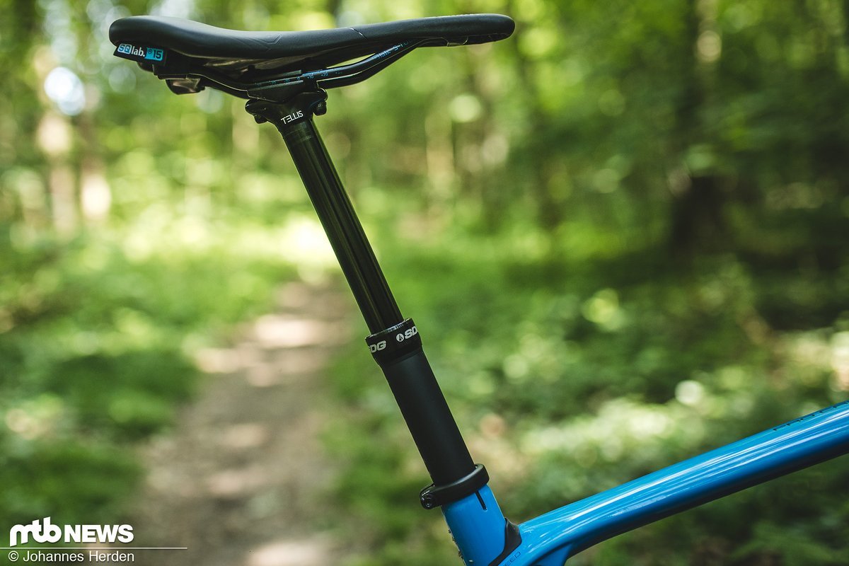 Die SDG Tellis bietet aktuell noch 150 mm Verstellbereich – noch in diesem Sommer wird eine 170 mm-Variante kommen. Die SDG Tellis bietet aktuell noch 150 mm Verstellbereich – noch in diesem Sommer wird eine 170 mm-Variante kommen.