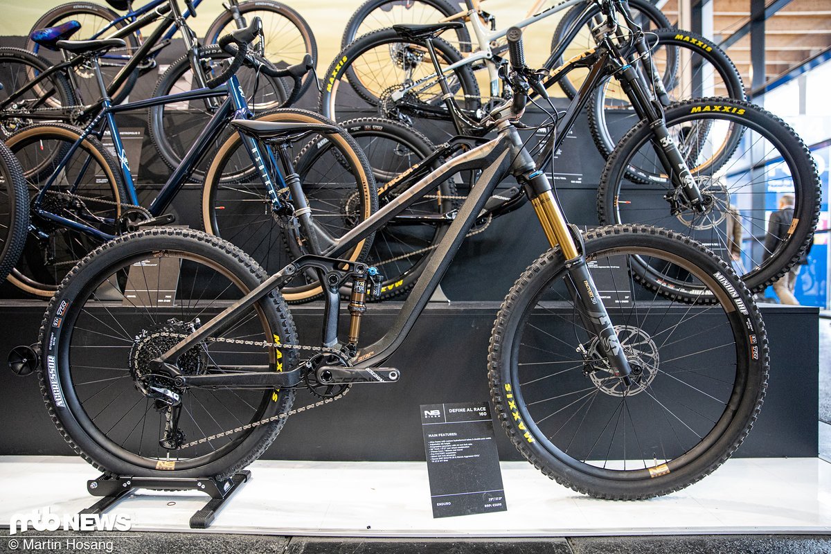 Das NS Bikes Define ist ab sofort auch als Aluminium-Variante in drei verschiedenen Federwegen und mit unterschiedlichen Laufradgrößen erhältlich Das NS Bikes Define ist ab sofort auch als Aluminium-Variante in drei verschiedenen Federwegen und mit unterschiedlichen Laufradgrößen erhältlich