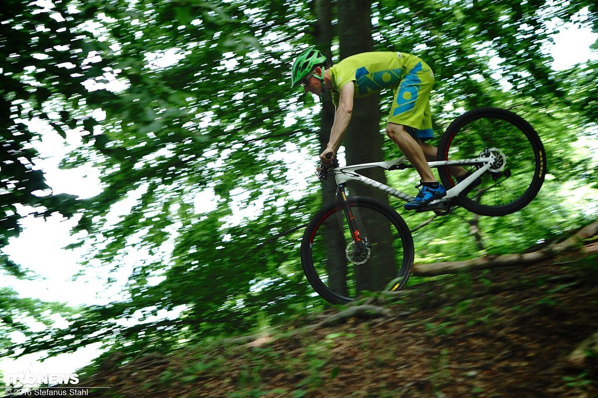 Stoppies mit 160 mm Scheibe? Kein Problem, auch bei einem Finger Stoppies mit 160 mm Scheibe? Kein Problem, auch bei einem Finger