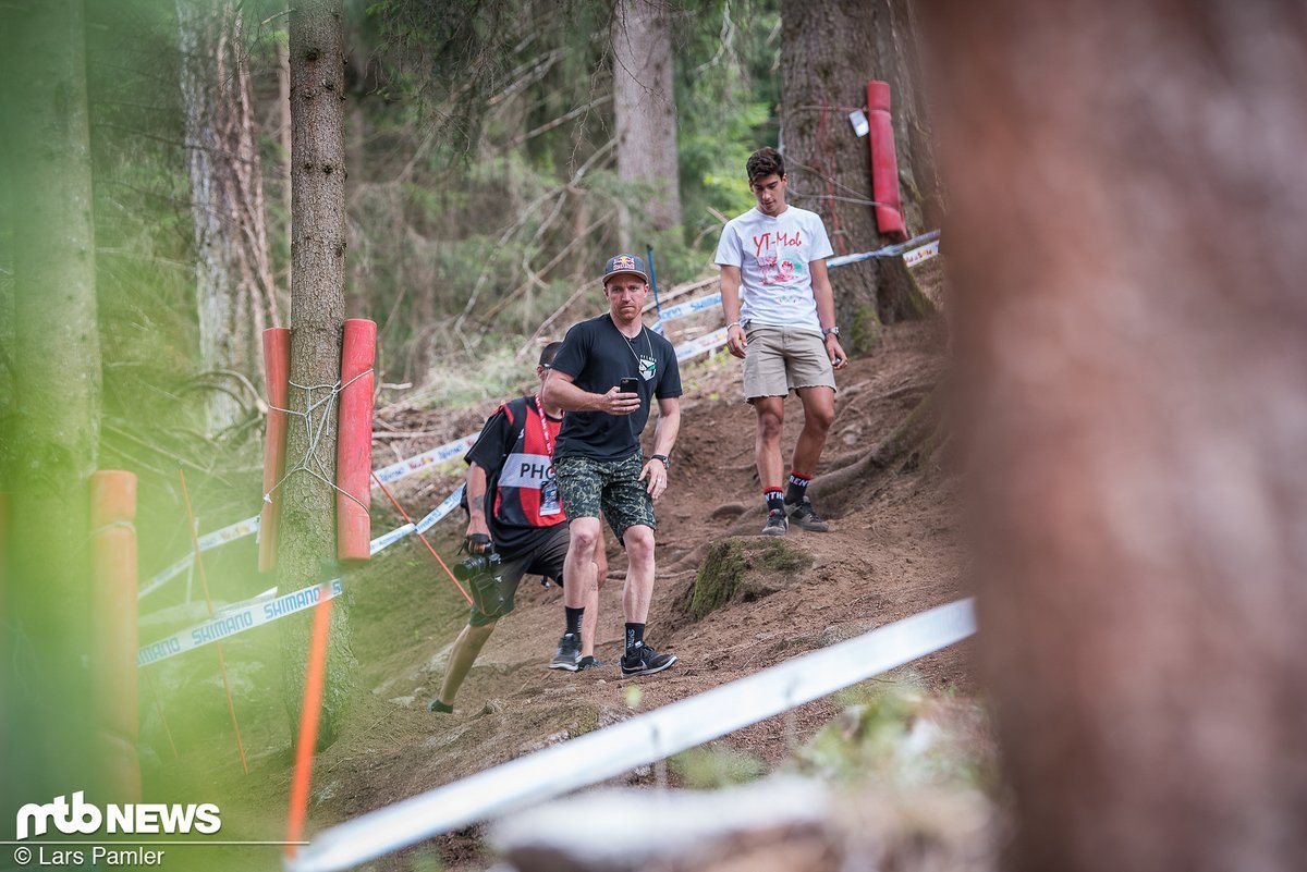 Für Aaron Gwin wird es am Wochenende um nichts Geringeres als den Titel des World Cup-Gesamtsiegers gehen Für Aaron Gwin wird es am Wochenende um nichts Geringeres als den Titel des World Cup-Gesamtsiegers gehen