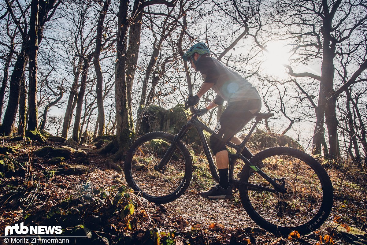 Bergauf macht das Norco Range Carbon 9 eine gute Figur Bergauf macht das Norco Range Carbon 9 eine gute Figur