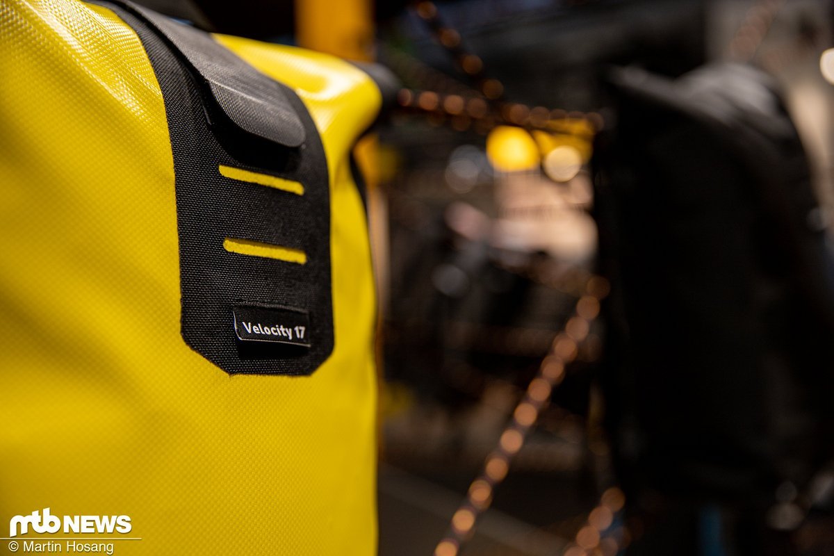 Der beliebte Ortlieb Velocity-Rucksack ist für das kommende Modelljahr auch in einer 17 Liter-Ausführung erhältlich Der beliebte Ortlieb Velocity-Rucksack ist für das kommende Modelljahr auch in einer 17 Liter-Ausführung erhältlich