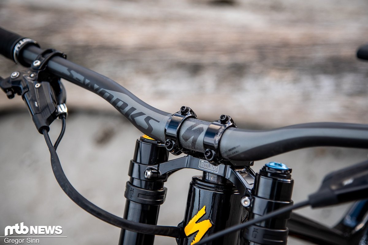Das Cockpit stellt Specialized selbst Das Cockpit stellt Specialized selbst