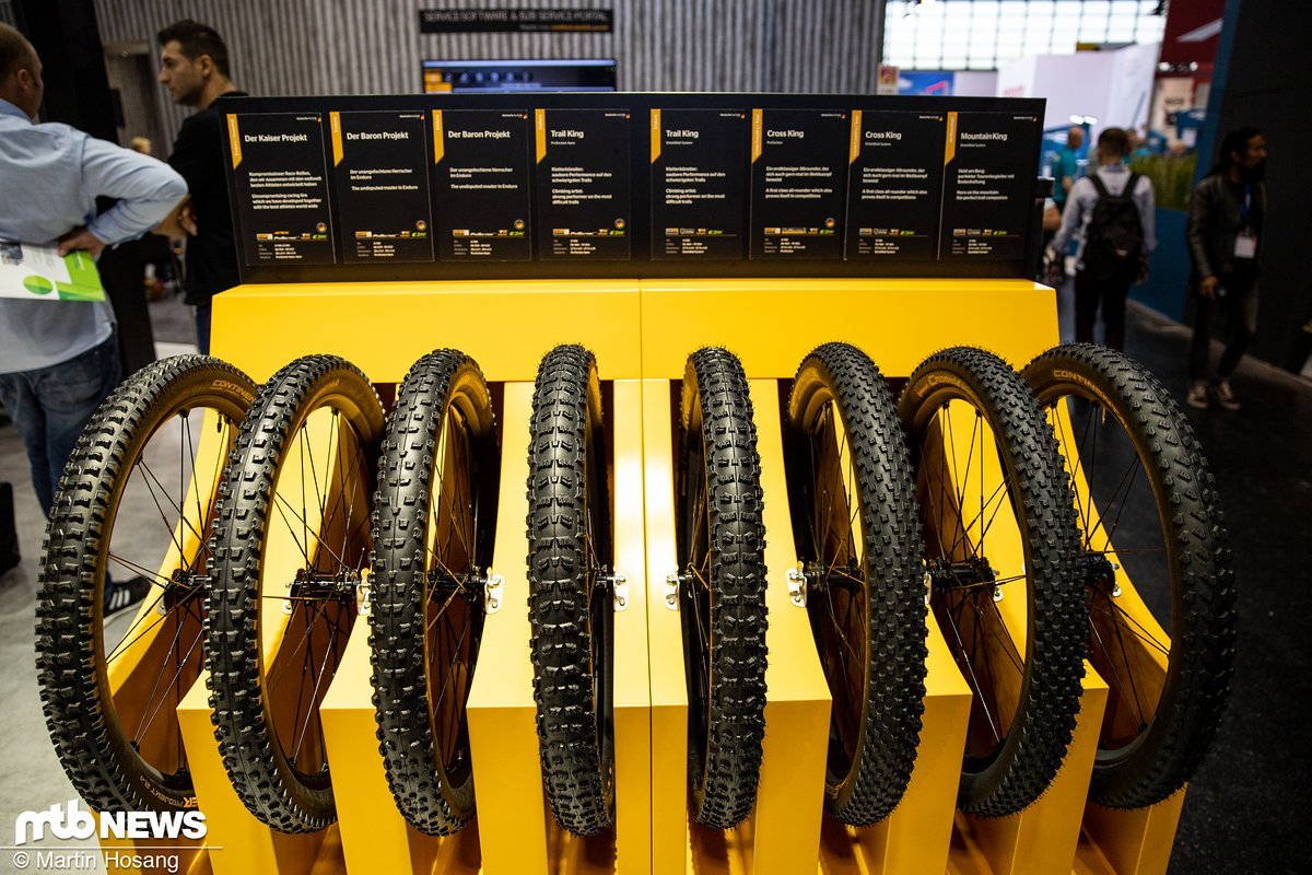 Die Continental MTB-Reifen Cross King, Trail King, Mountain King und Baron Projekt sind ab sofort auch in 27,5" x 2,6" und 2,8" erhältlich. Die Continental MTB-Reifen Cross King, Trail King, Mountain King und Baron Projekt sind ab sofort auch in 27,5" x 2,6" und 2,8" erhältlich.