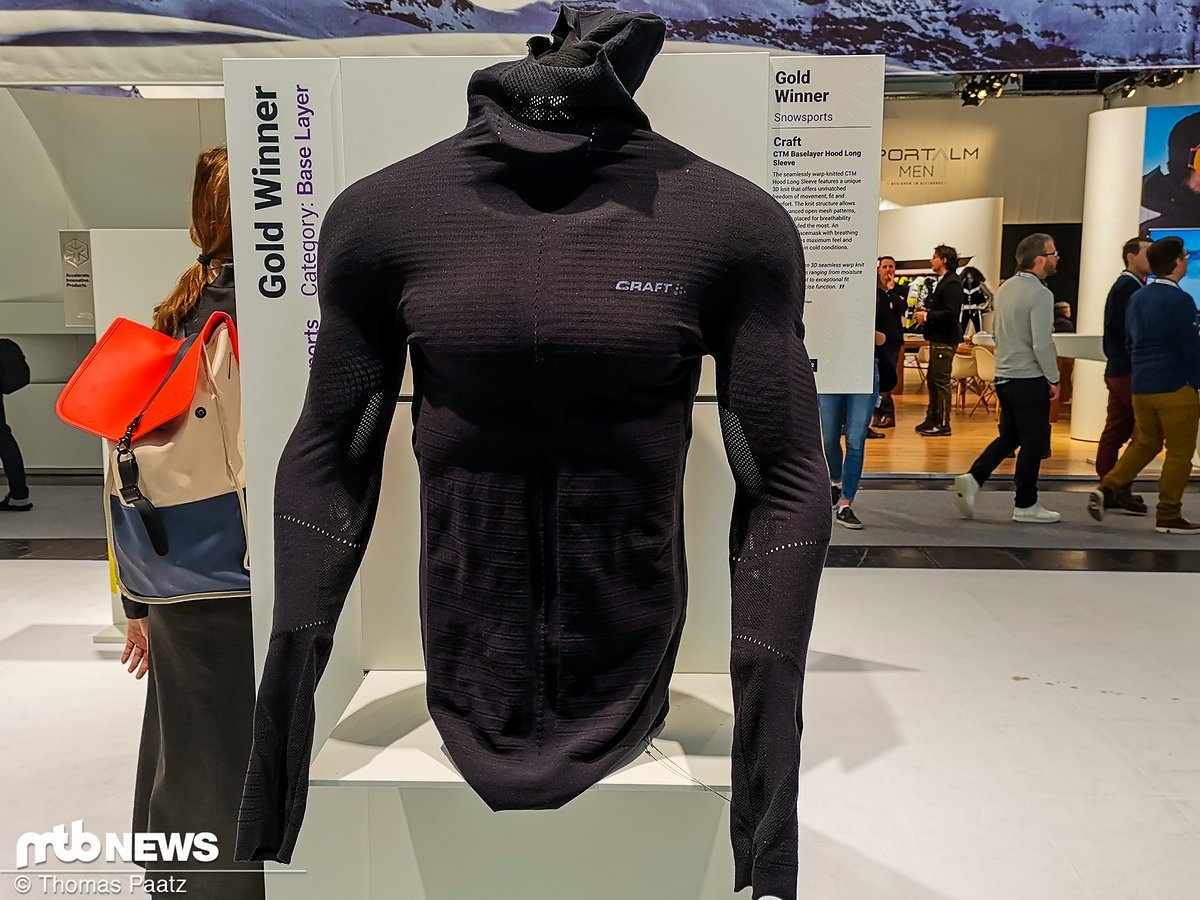 Craft CTM Baselayer – nahtloses Oberteil mit Belüftung an den Armen plus integrierter Kapuze Craft CTM Baselayer – nahtloses Oberteil mit Belüftung an den Armen plus integrierter Kapuze
