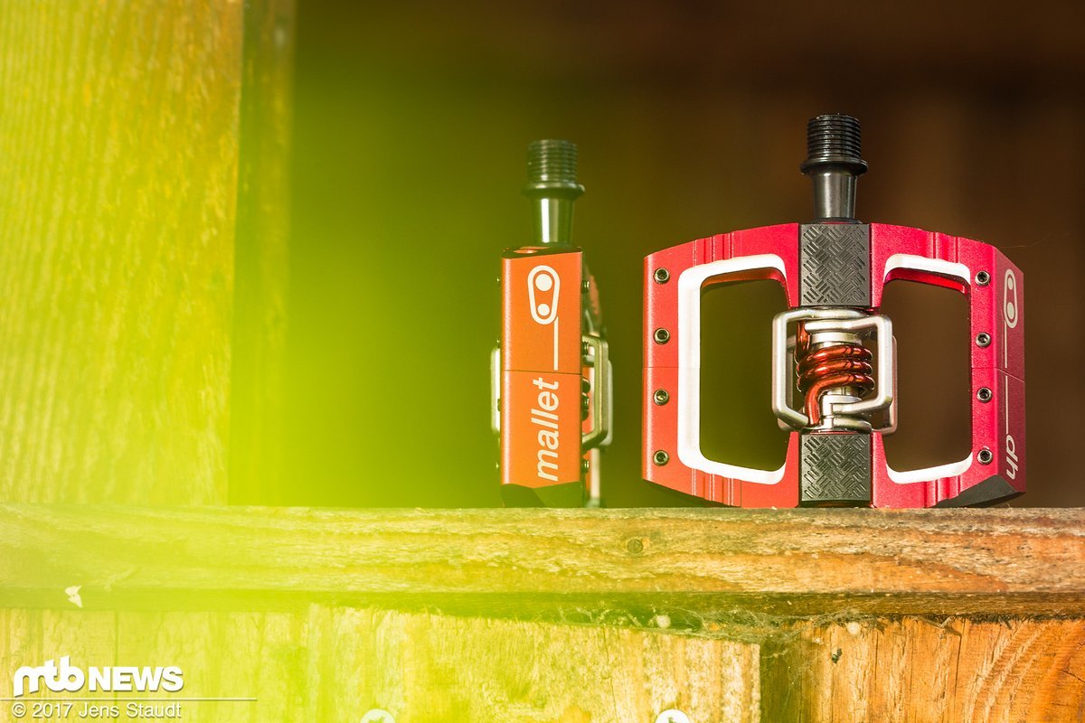Die Crankbrothers Mallet DH-Pedale sind absolute Klassiker und insbesondere unter Downhill-Fahrern weit verbreitet Die Crankbrothers Mallet DH-Pedale sind absolute Klassiker und insbesondere unter Downhill-Fahrern weit verbreitet